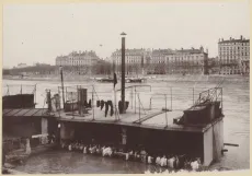 Les "Plattes" du Rhône, vers 1900
